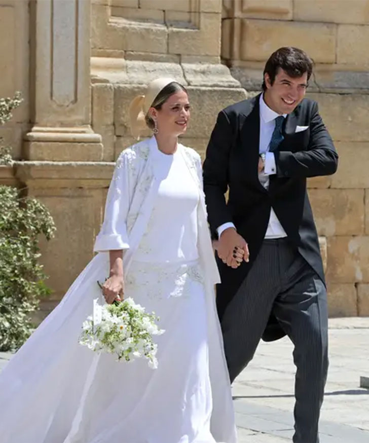 Infanta Cristina's look for a wedding » Cristina de Borbón and Greece