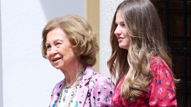 How is the relationship between Princess Leonor and her grandmother Queen Sofia? relationship between Leonor and her grandmother Sofia » Princess of Spain