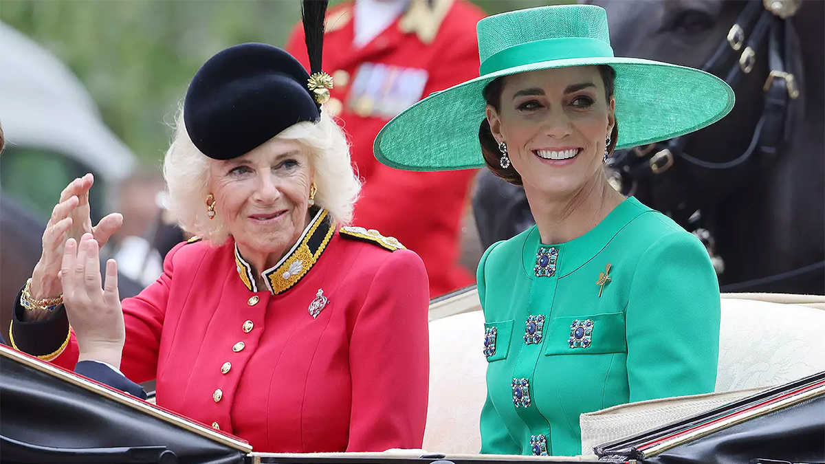 Kate Middleton trooping the colour photos