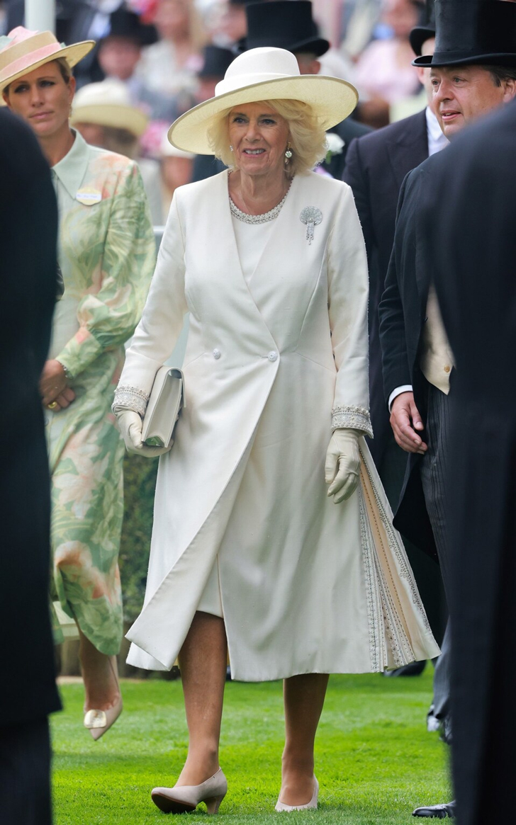 Queen Camilla dress Dior Royal Ascot 2023