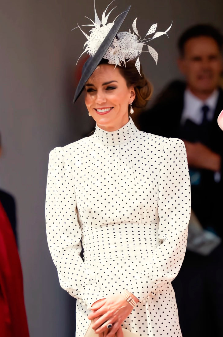 Kate Middleton polka dot dress