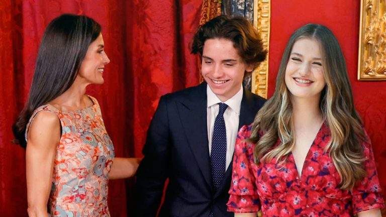 A Prince for Leonor? Queen Letizia, very affectionate with Hashem of Jordan Prince Hashem and Princess Leonor