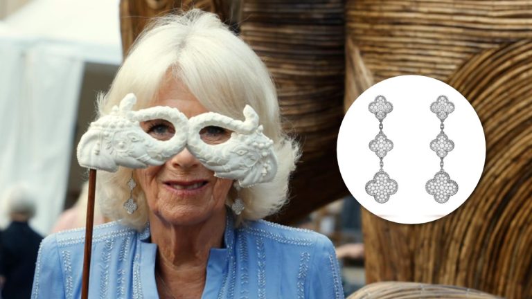 How much did the sparkling white gold and diamond earrings Queen Camilla wore to the animal ball cost? Camilla at The Animal Ball » The Royal House of Windsor