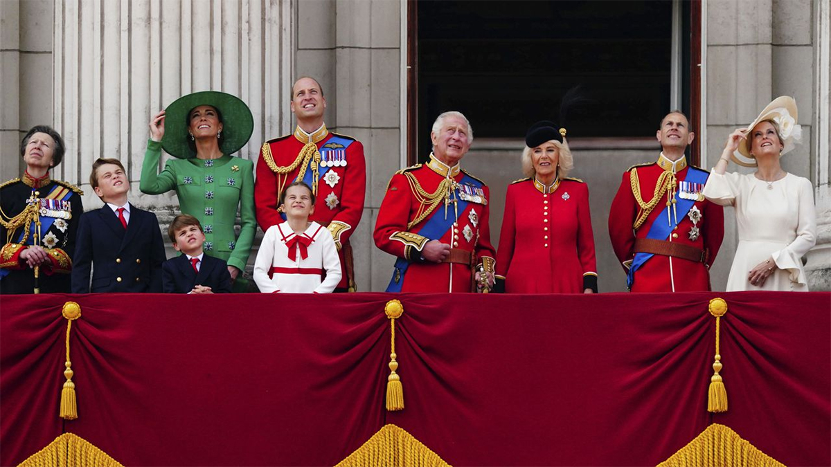 First Trooping the Colour of King Charles III