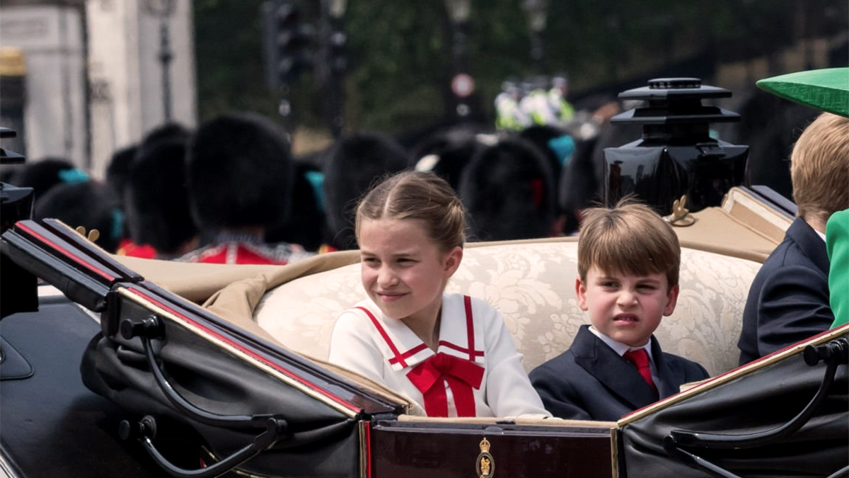 princess charlotte trooping the colour 2023