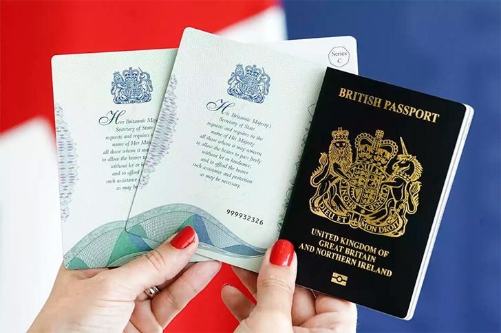 king Charles passport