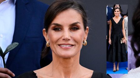 Queen Letizia at the Princess of Girona Awards