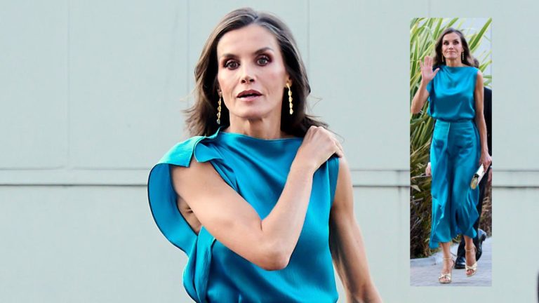 How much does Queen Letizia’s blue ensemble cost? Queen Letizia's blue ensemble
