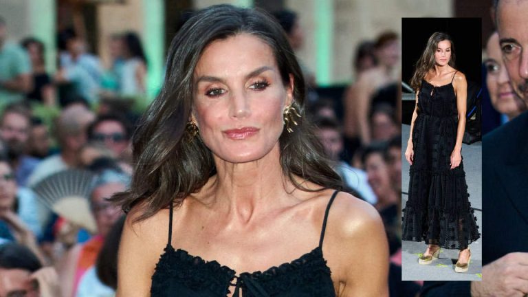 This is how Queen Letizia looked at the closing ceremony of the XIII Atlàntida Film Festival of Mallorca Queen Letizia's styling at Atlàntida Film Festival 2023
