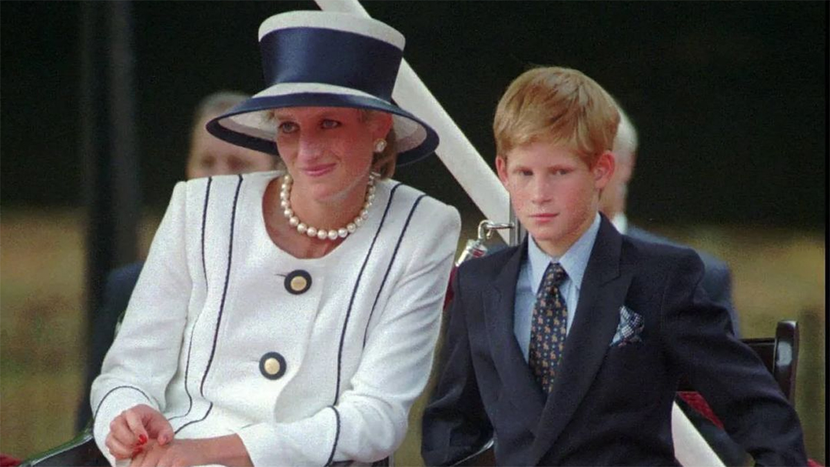 Viral video of Princess Diana and Prince Harry Tik tok