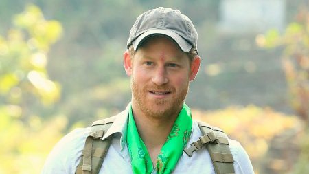 Photos of Prince Harry leaving the gym