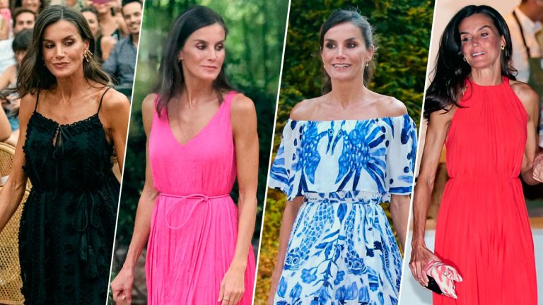 All the details of Queen Letizia’s summer suitcase in Mallorca: from her new and recycled dresses to her espadrilles and shorts Queen Letizia's outfits in Mallorca