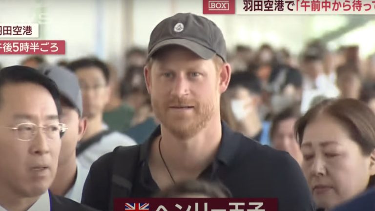 Prince Harry is already in Japan without Meghan Markle prince harry in japan