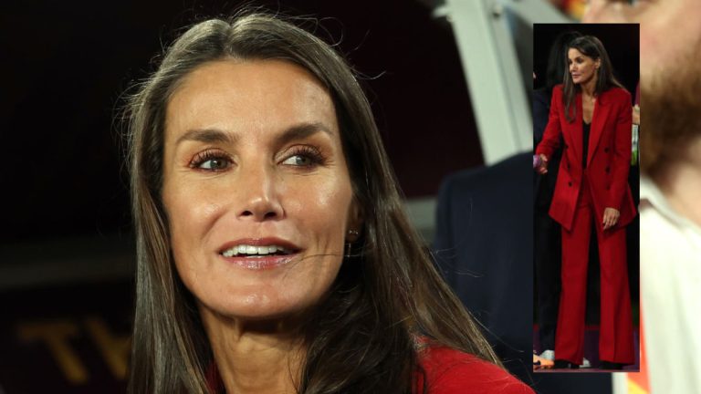 All Details: Queen Letizia’s Hugo Boss outfit for the Women’s World Cup Final Queen Letizia's Hugo Boss outfit for the Women's World Cup Final