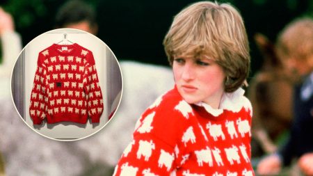 Princess Diana's black sheep sweater auction