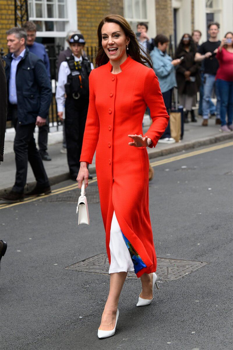 Kate Middleton Style Outfits, Red Alert