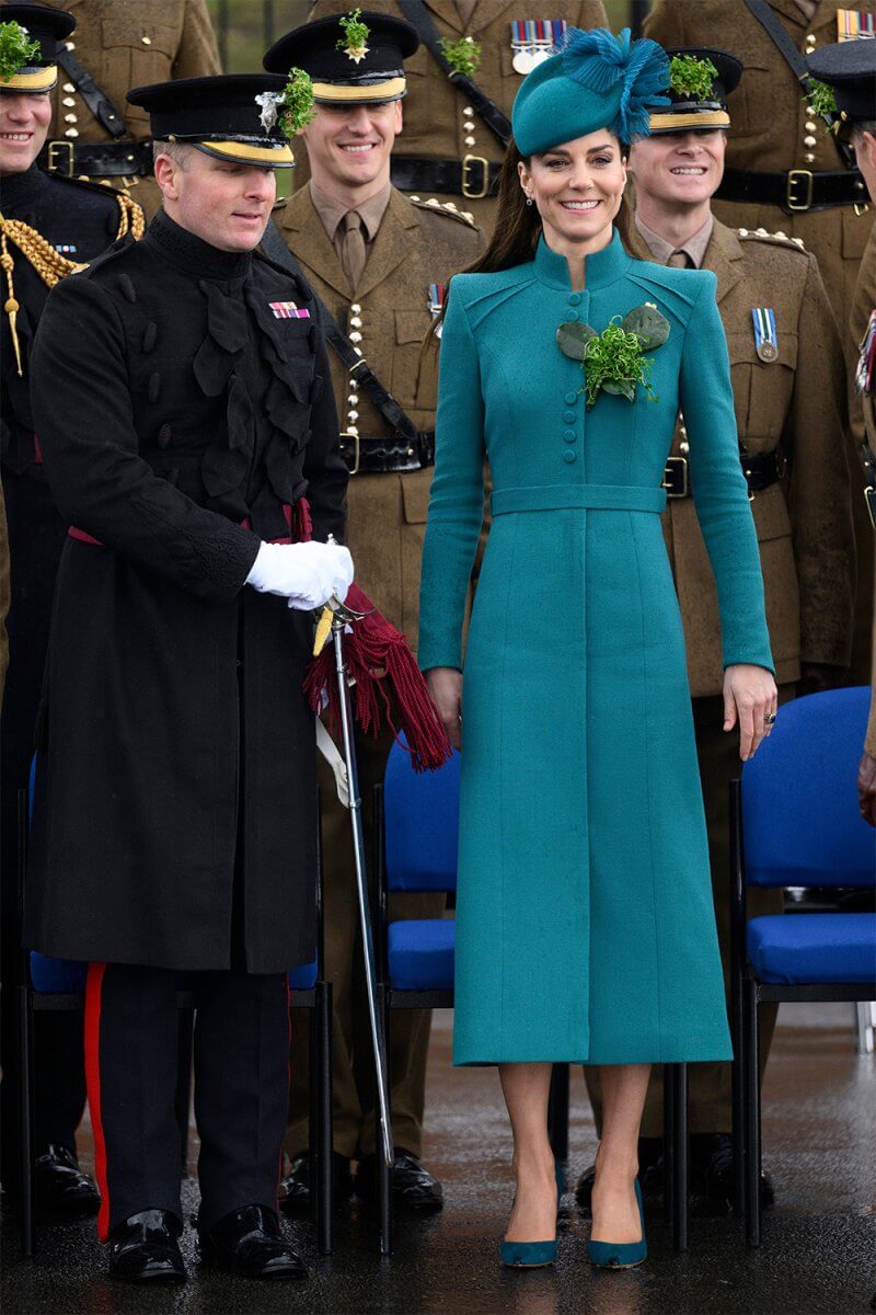 Kate Middleton Style Outfits, Teal Appeal