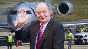 King Juan Carlos' private plane