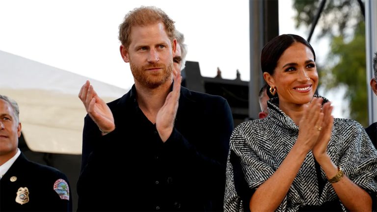 PHOTOS: Meghan and Harry make a surprise appearance alongside Kevin Costner, but the Duke of Sussex can’t hide his discomfort: What’s wrong with him? Meghan and Harry One805 Live
