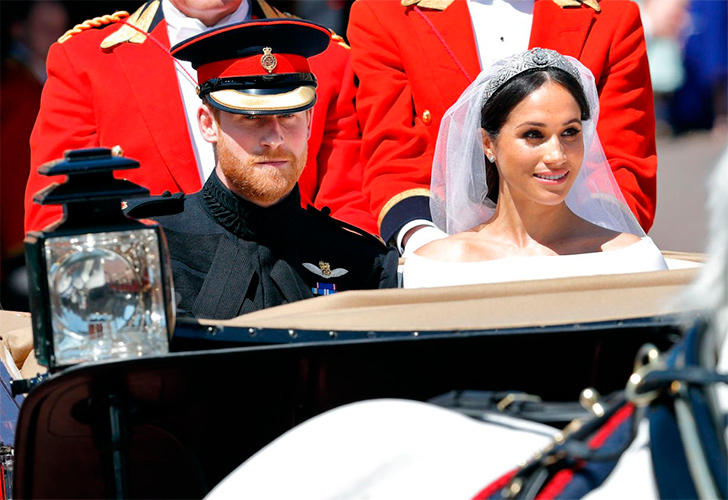 Harry and Meghan wedding day.
