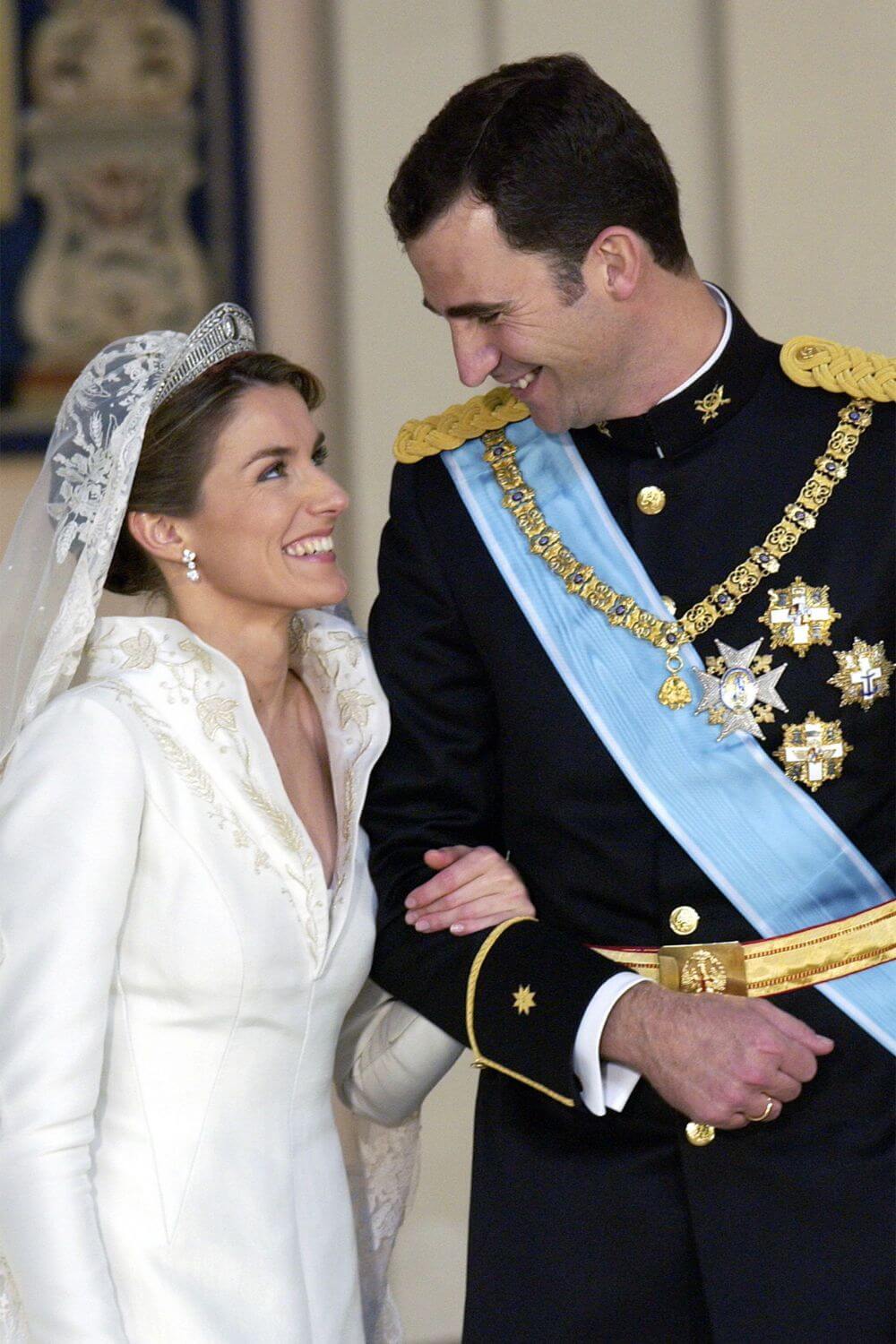 Queen Letizia and King Felipe Wedding