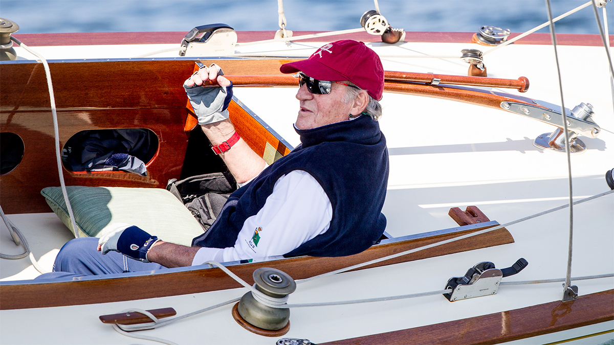 King Juan Carlos wins the World Championship of Sailing