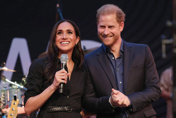 Meghan and Harry at the Invictus Games 2023.