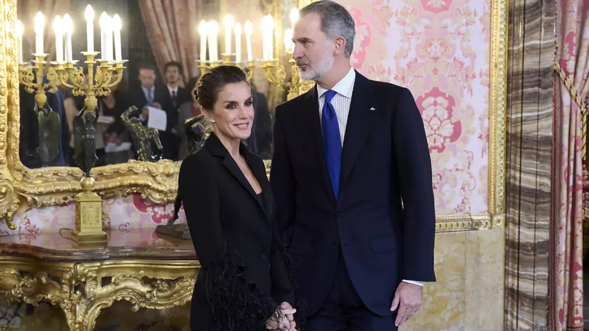 Felipe and Letizia at the Princess of Asturias Awards 2023