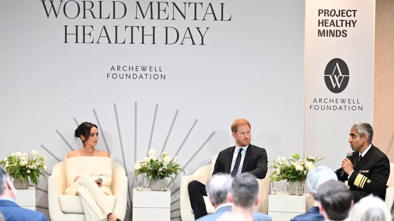 This was the first event for the Archewell Foundation with Meghan and Harry in the spotlight Meghan and Harry in NYC