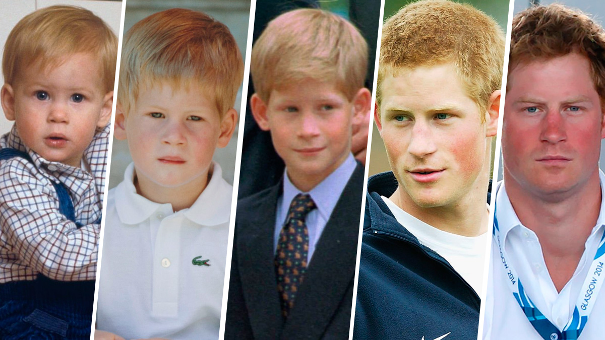 Prince Harry young: a look back at his life, in pictures