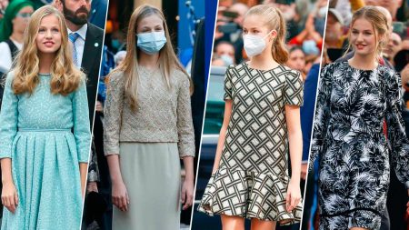 Princess Leonor’s outfits at the Princess of Asturias Awards