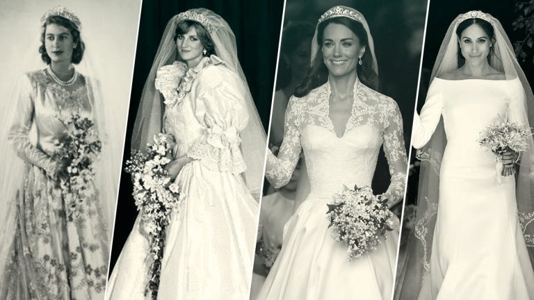 History of royal wedding dresses: From Queen Elizabeth to Meghan Markle Royal wedding gowns