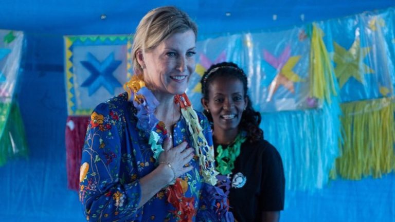 Duchess of Edinburgh visits Ethiopia to promote eye health and empower women Sophie, Duchess of Edinburgh in Ethiopia