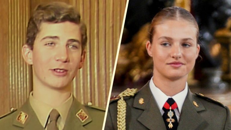 Unpublished video of King Felipe at 17: Princess Leonor follows in her father’s footsteps Prince Felipe and Princess Leonor