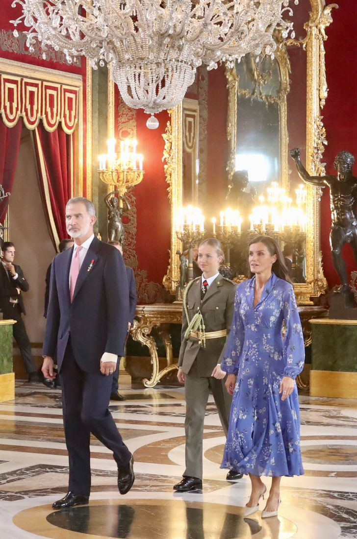 Princess Leonor, Queen Letizia and King Felipe