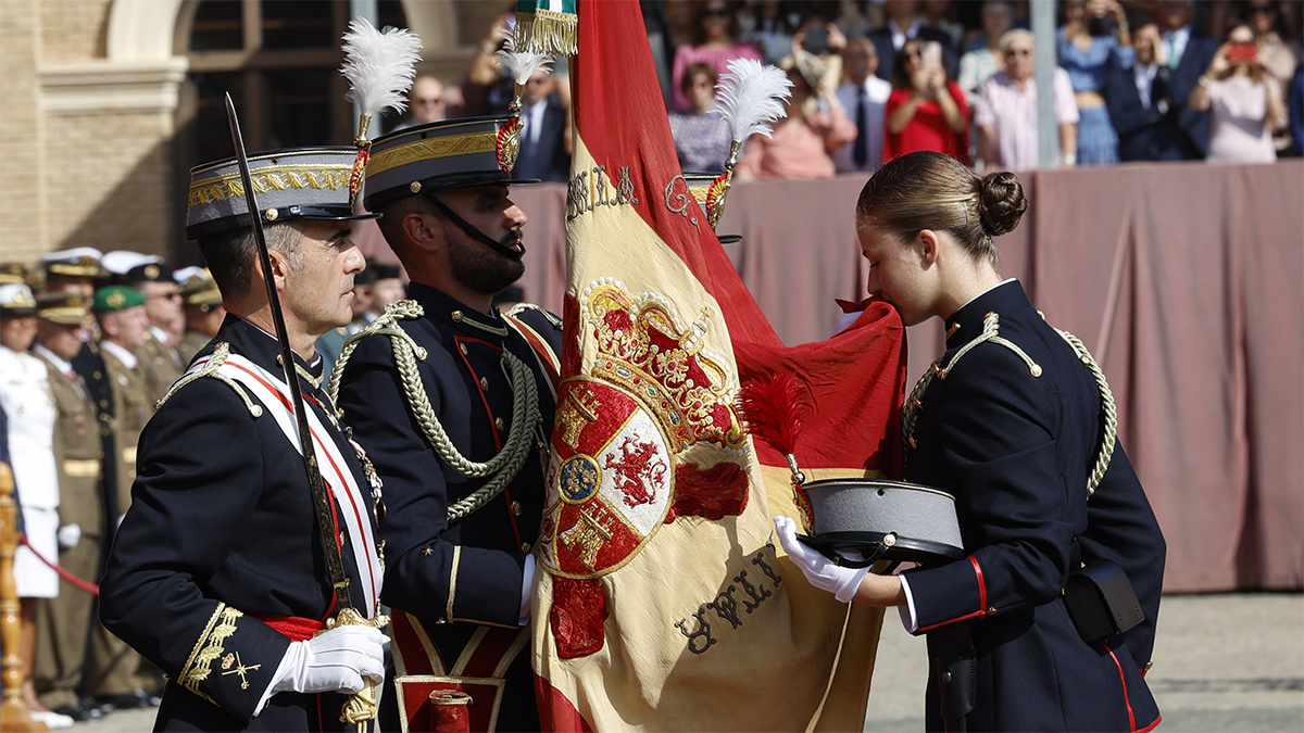 Princess Leonor's Pledge of Allegiance to the Flag