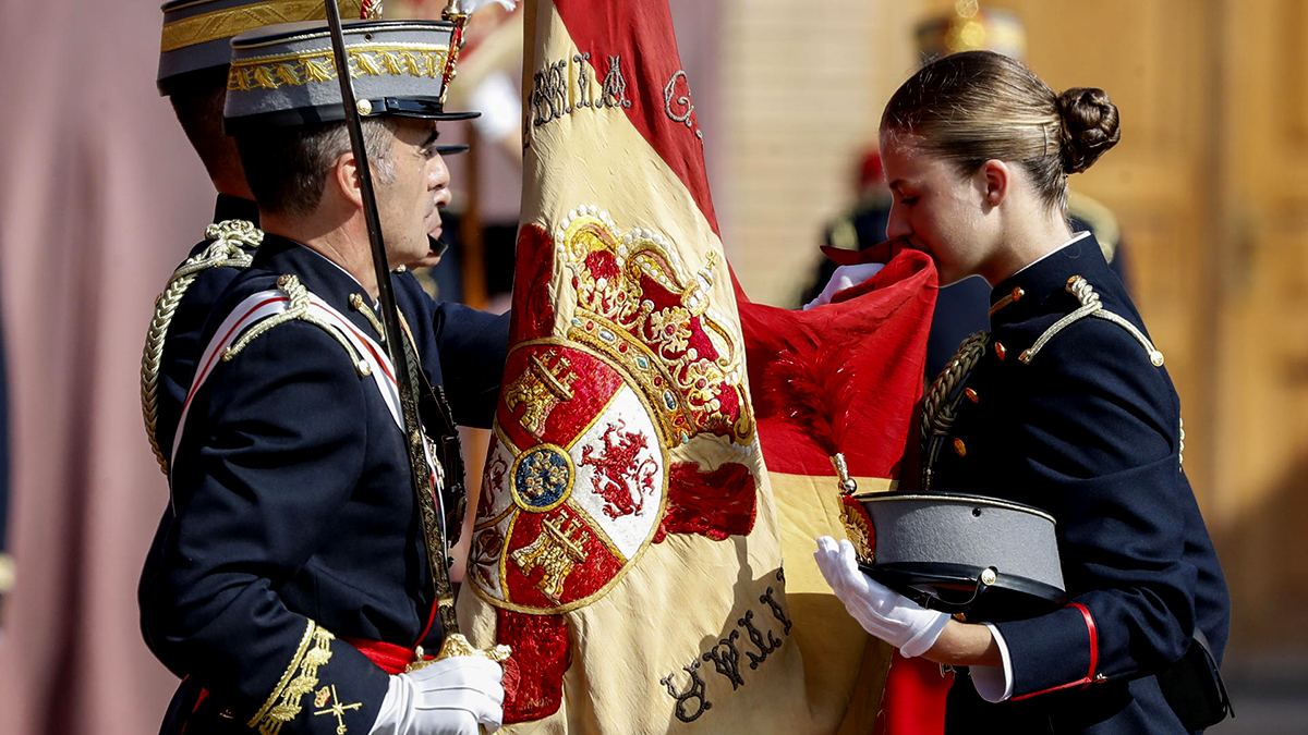 Princess Leonor's Pledge of Allegiance to the Flag