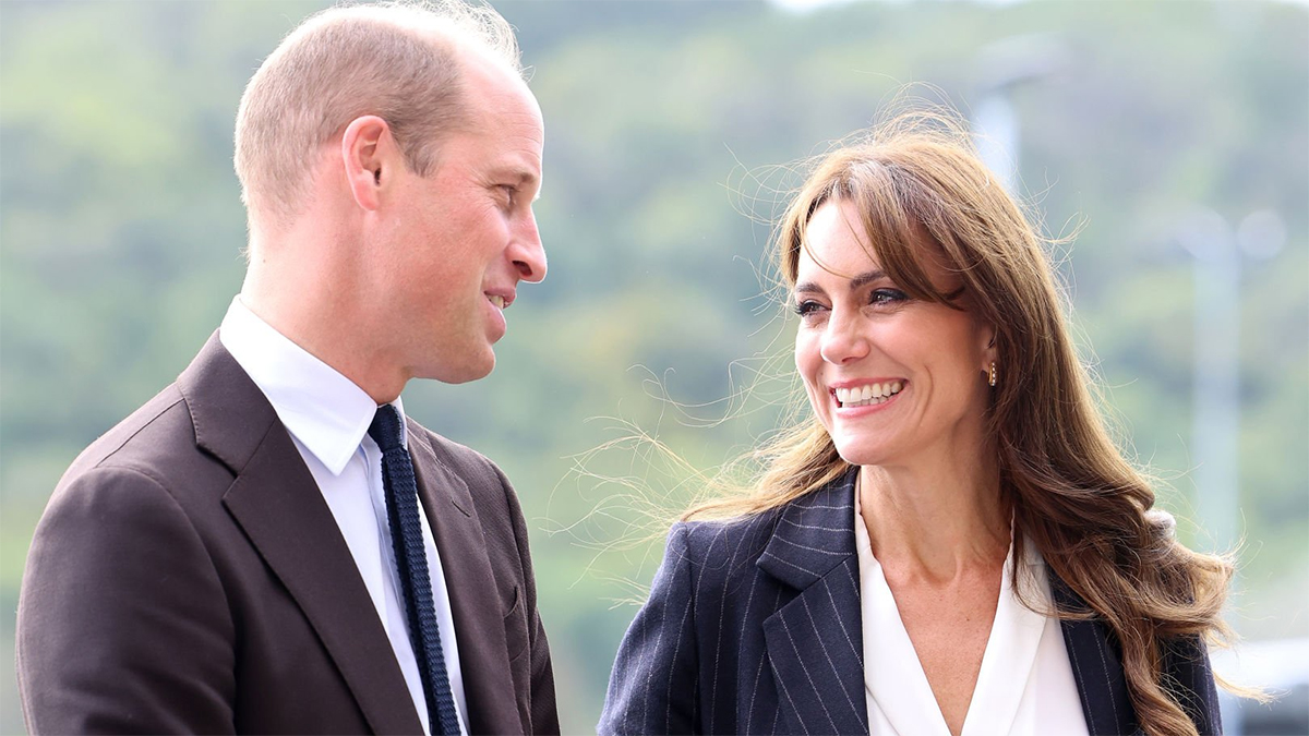William and Kate Middleton in Cardiff