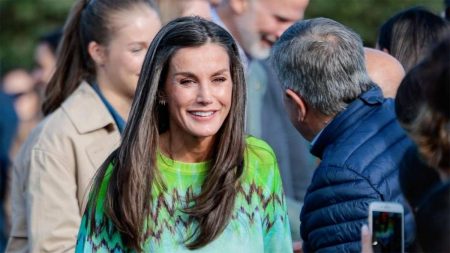 Queen Letizia's braids