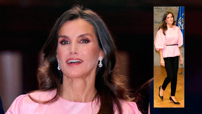 Queen Letizia dazzles in a new pink blouse at the Princess of Asturias Awards Concert Queen Letizia's pink blouse