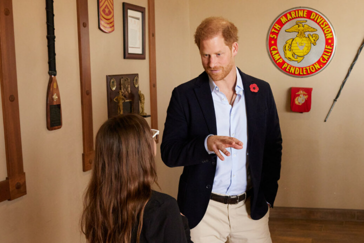 Prince Harry at Camp Pendleton in San Diego