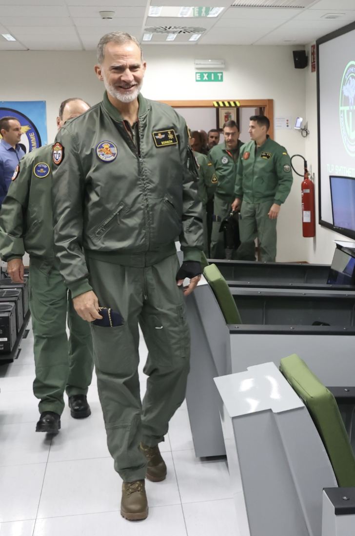 King Felipe in Military Uniform