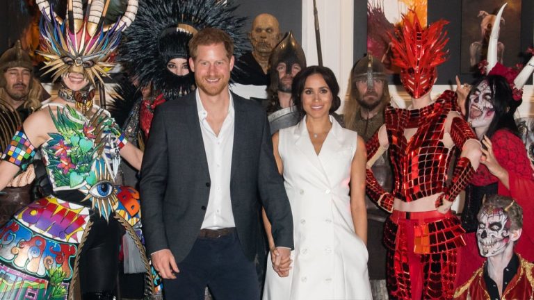 This is how Prince Harry and Meghan Markle were captured celebrating Halloween with their children in California Harry and Meghan on Halloween with Archie and Lilibet