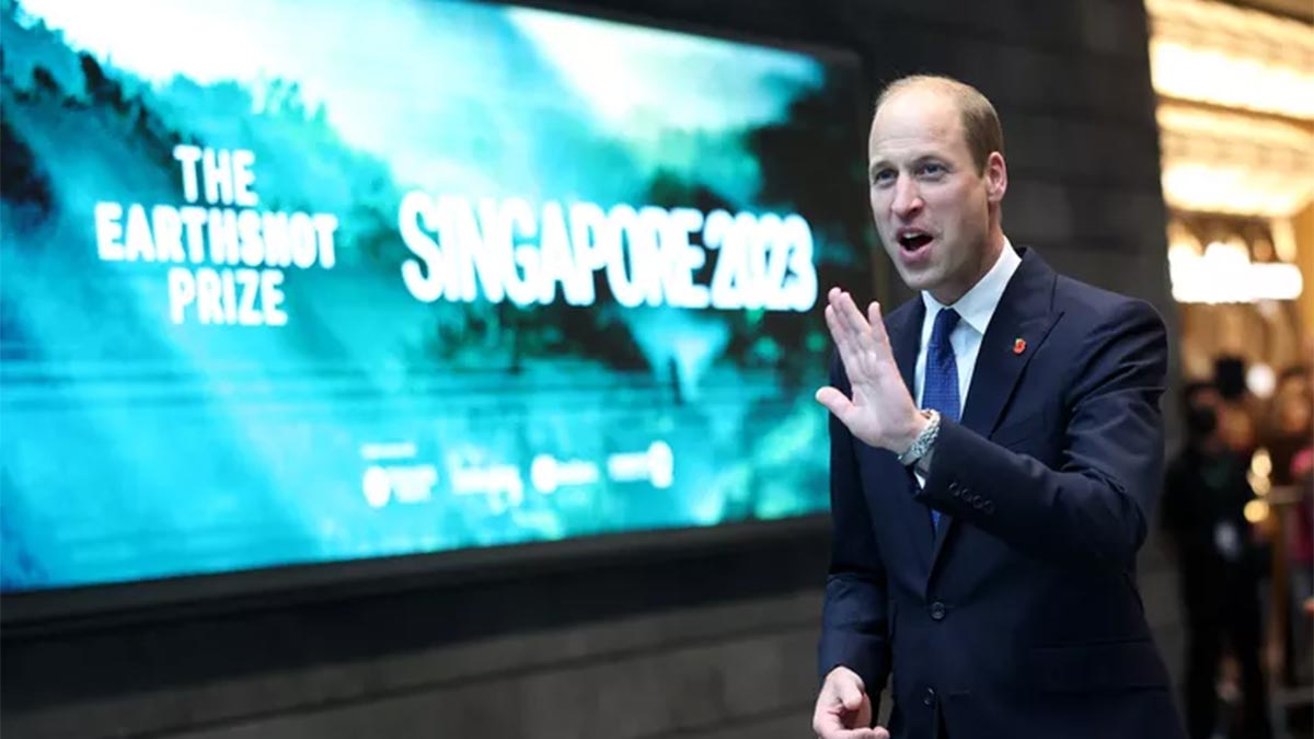 Prince William in Singapore