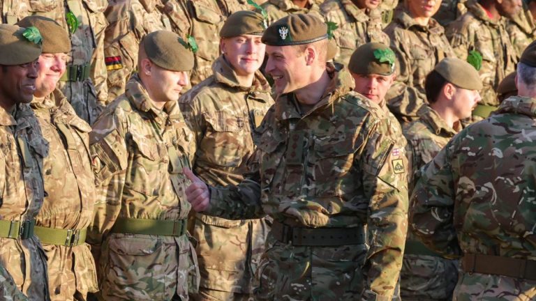 Prince William in Military Uniform