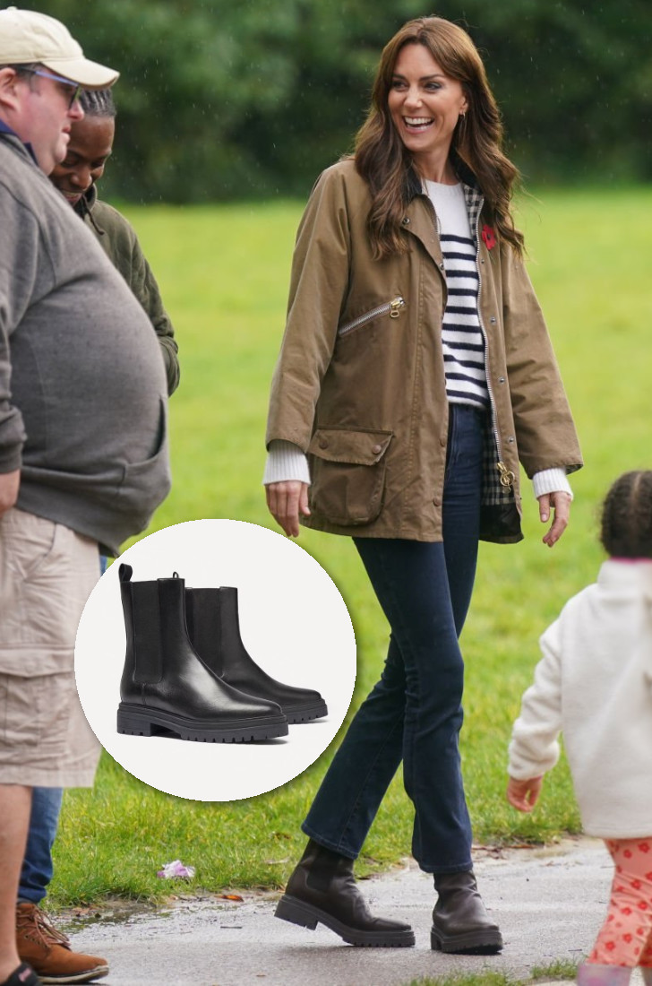 Kate Middleton's brown boots