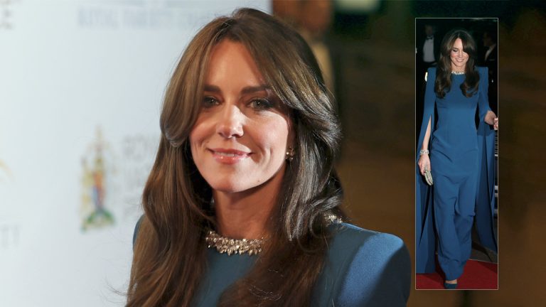 PHOTOS: Kate Middleton wears a Safiyaa dress at the Royal Variety Performance Kate Middleton at the Royal Variety Performance