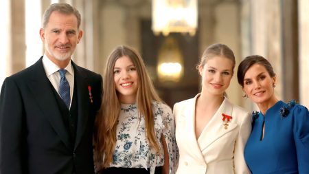 King Felipe and Queen Letizia's Christmas card