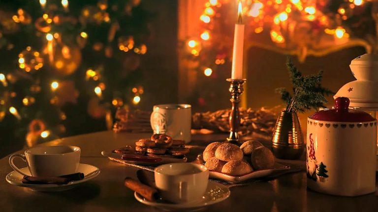 The sober Christmas dinner: the traditional Windsor buffet British Royal Family's Christmas dinner