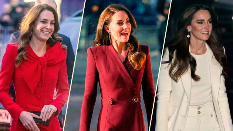 Kate Middleton's Christmas outfits